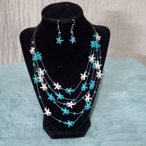 Starfish Necklace Set *Costume/Fashion *